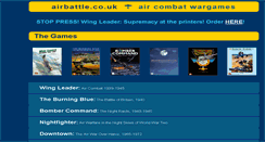 Desktop Screenshot of airbattle.co.uk